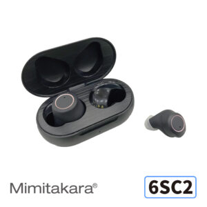 MIMITAKARA★耳寶隱密耳內型降噪輔聽器6SC2 (黑)